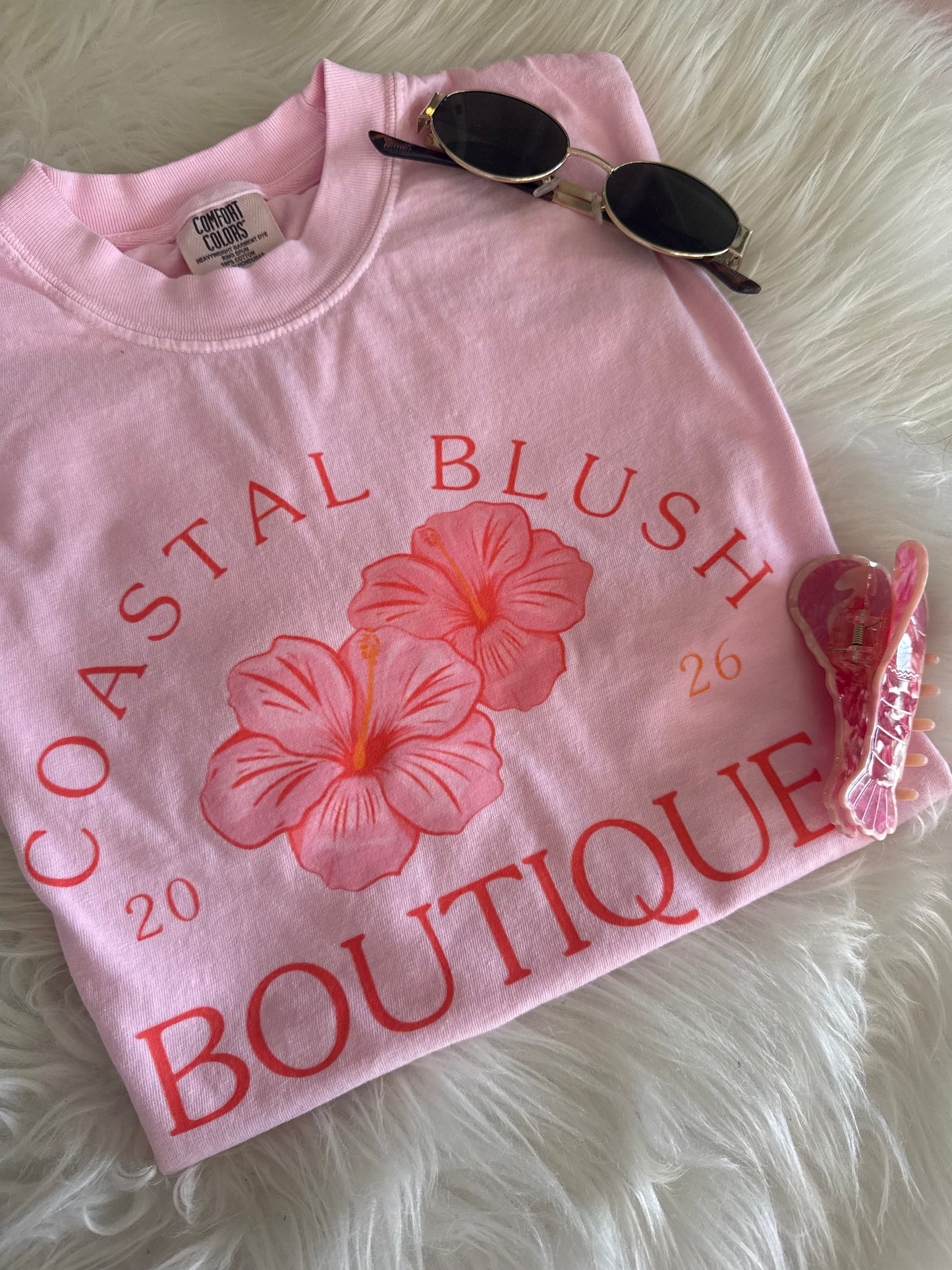 Coastal Blush Tee